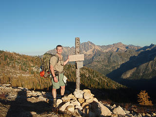 On PCT at Cuthroat Pass