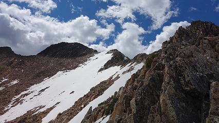 At 7800 feet on Blackcap E ridge