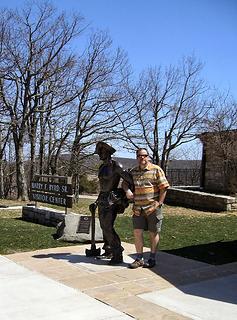 C.C.C. statue in Shenandoah National Park