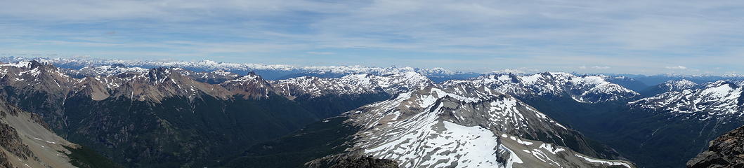 Panorama from Cerro Helio Azul