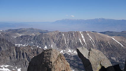 View from summit of North Pallisade