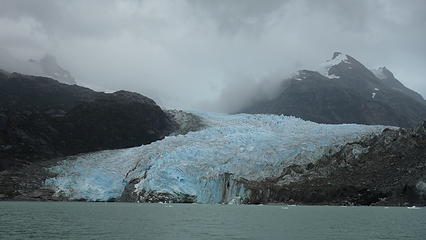 Nearing Glacier Leones