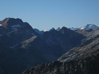 A glimpse of Mount Baker