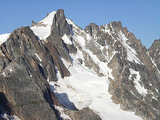 Mt. Fury as seen from Luna-Fury Col.