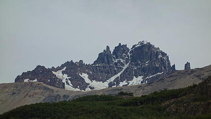 Cerro Castillio from the namesake town