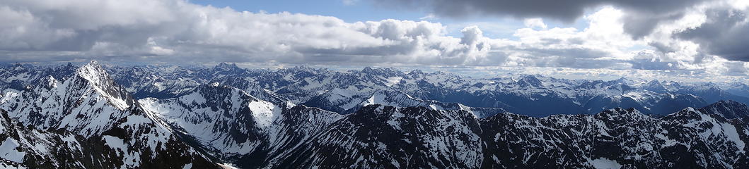 Summit pano with Azurite on left