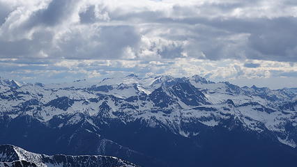 Inspiration Traverse peaks from summit