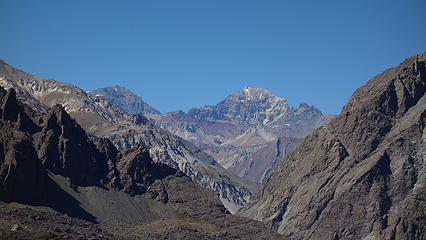 Cerro Colina in the distance