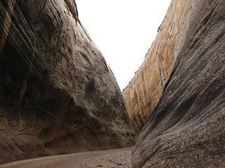 the narrows of Muley Twist