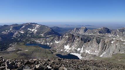Tayo Lake from the summit