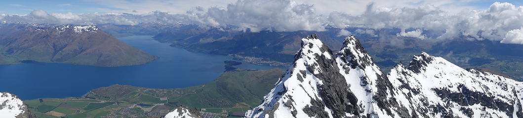 Panorama from the summit