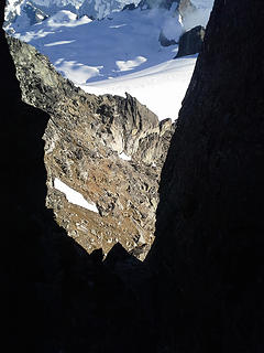 bottom of the climb Austera