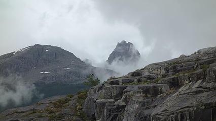 First views of Cerro Agudo