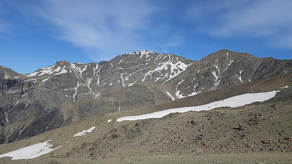 Another view of Manakau with the long east ridge dropping to the right
