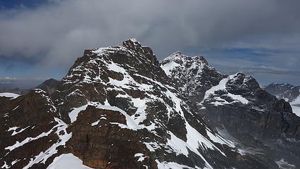 Head of the condor from the summit