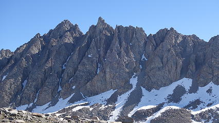 View from Bishop Pass