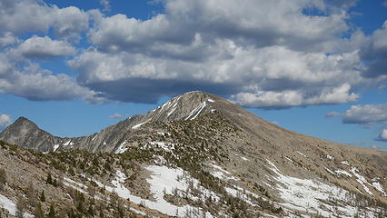 Lost Peak from Pass Butte