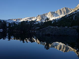 Mount Goode reflection in Long Lake