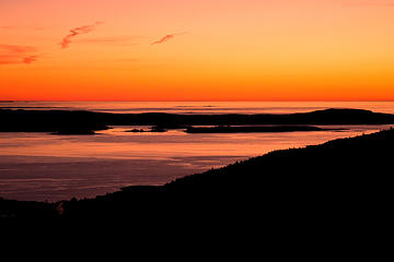 Sunrise From Cadillac Mountain, Maine